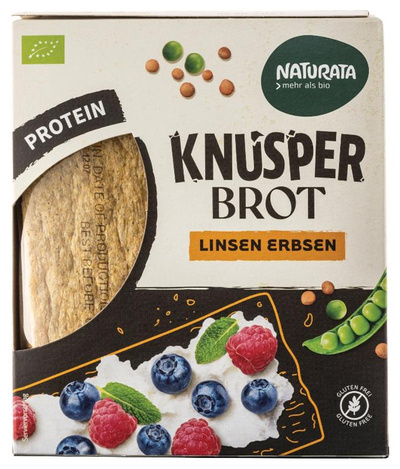 Produktfoto zu Knusperbrot Linsen & Erbsen Protein