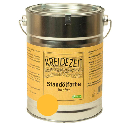 Produktfoto zu Standölfarbe halbfett 2,5l -gelb-