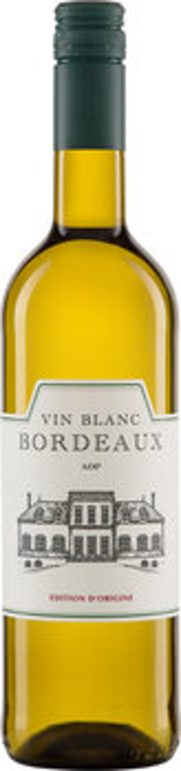 Produktfoto zu Bordeaux Blanc AOP ÉDITION D'ORIGINE
