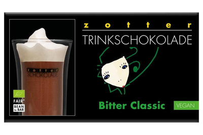 Produktfoto zu Trinkschokolade BitterClassic von Zotter