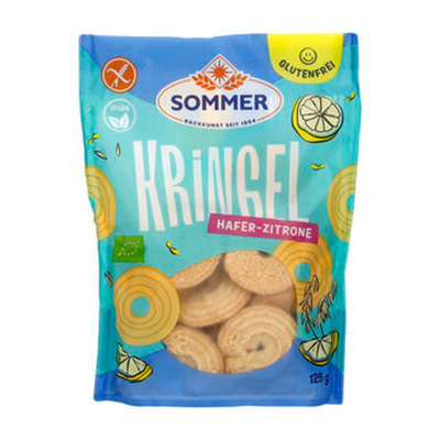 Produktfoto zu Hafer Zitronen Kringel glutenfrei vegan