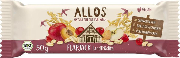 Produktfoto zu Hafer Flapjack Landfrüchte -Müsliriegel-