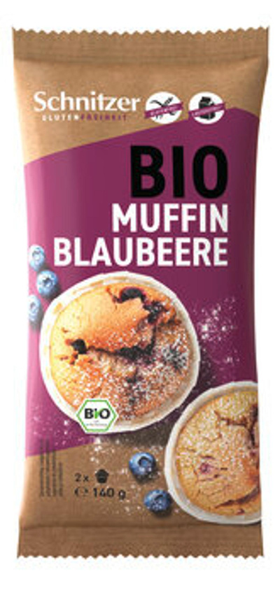 Produktfoto zu Blaubeer Muffin glutenfrei  2x70g