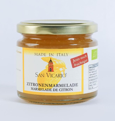 Produktfoto zu Zitronenmarmelade 240g