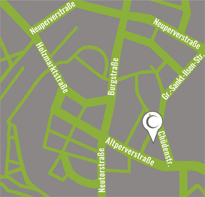 Grünland Kartenausschnitt Standort