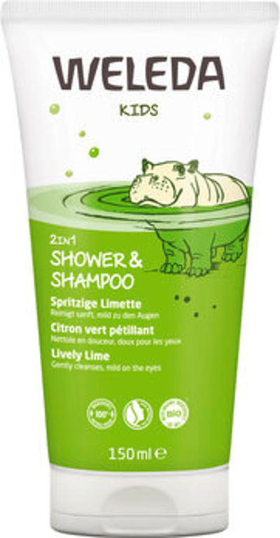 Produktfoto zu Kids 2in1 Shower & Shampoo Spritzige Limette