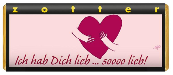 Produktfoto zu Ich hab Dich lieb..soooo lieb! - Himbeeren