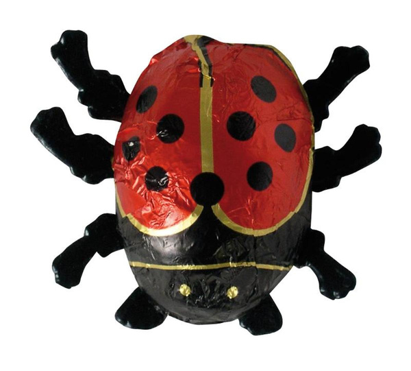 Produktfoto zu Glückskäfer mit Nougatfüllung Zartbitter