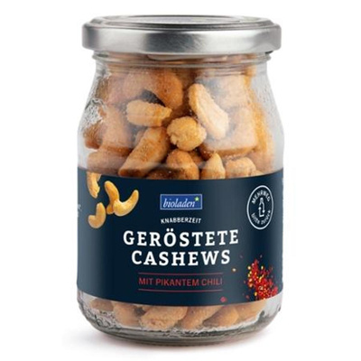 Produktfoto zu b*geröstete Cashews mit pikantem Chili