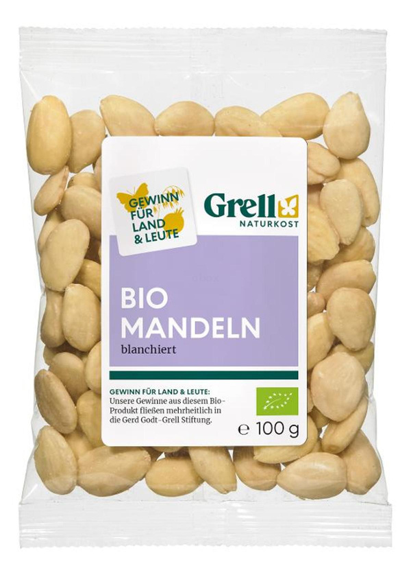 Produktfoto zu Mandeln blanchiert 100g