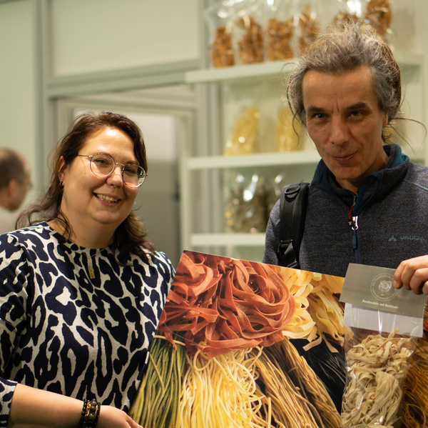 Grünland Bio Lieferant Nudelwerkstatt Hilmsen