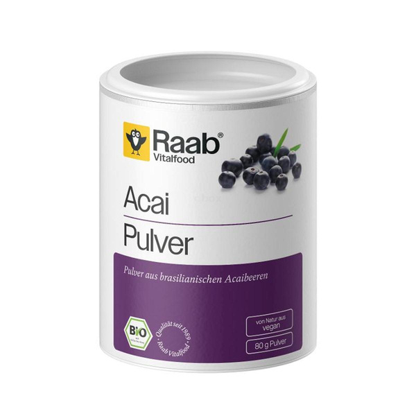 Produktfoto zu Acai Pulver 80g