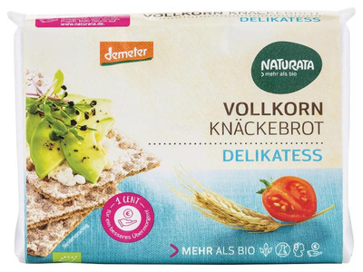 Produktfoto zu Delikatess Vollkorn-Knäckebrot 250g