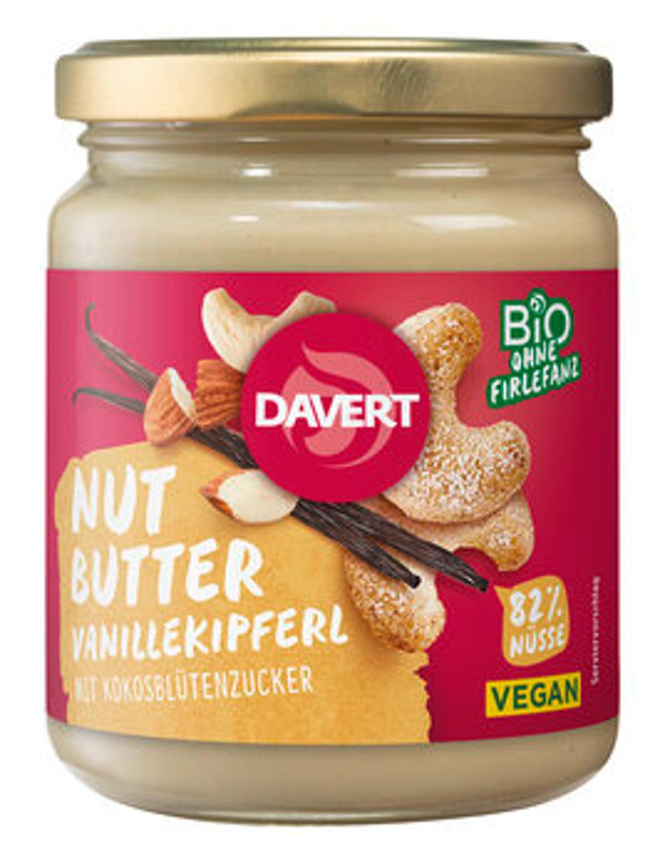 Produktfoto zu Nut Butter - Vanillekipferl mit Kokosblütenz.