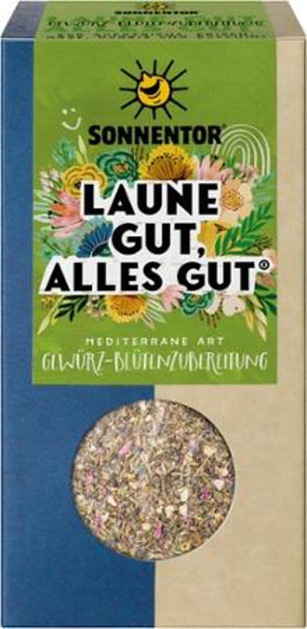 Produktfoto zu Laune gut, alles gut - Gewürz-Blüten-Zubereitung 25g