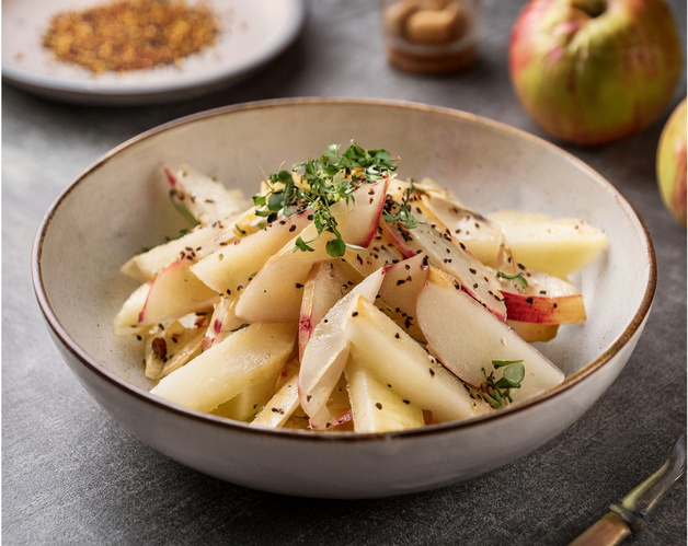 Rezeptbild für Kohlrabi-Apfel-Salat