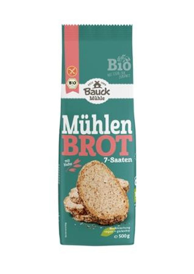 Produktfoto zu Mühlenbrot 7 Saaten glutenfrei 500g