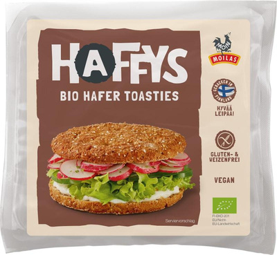 Produktfoto zu Haffys Pur (glutenfreie Hafer-Brötchen)