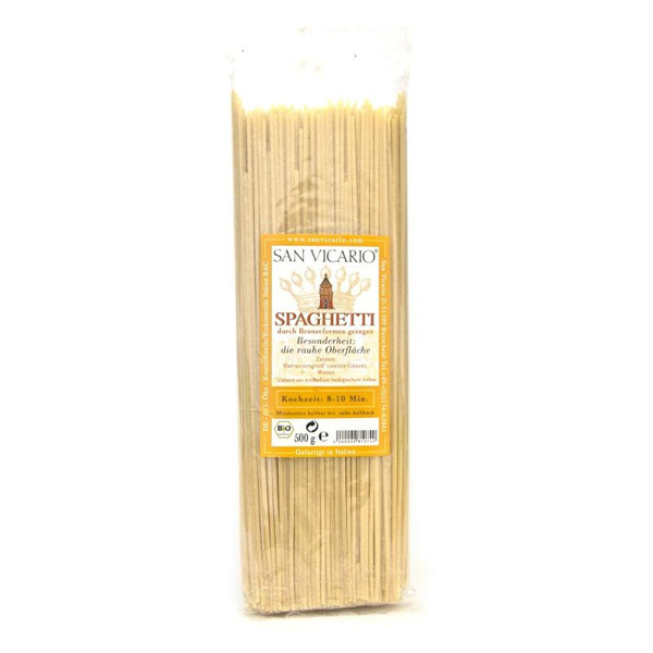 Produktfoto zu Spaghetti semola al bronzo 500g