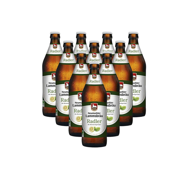 Produktfoto zu Lammsbräu Radler Kiste 10x 0,5l