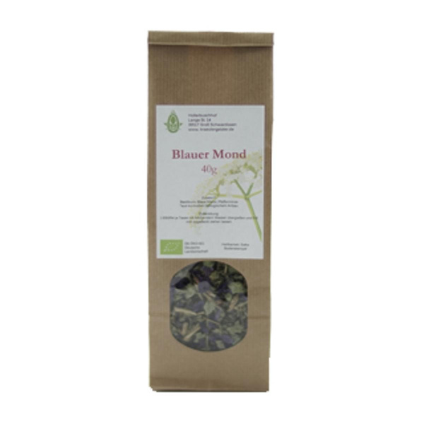 Produktfoto zu Blauer Mond Tee lose 40g