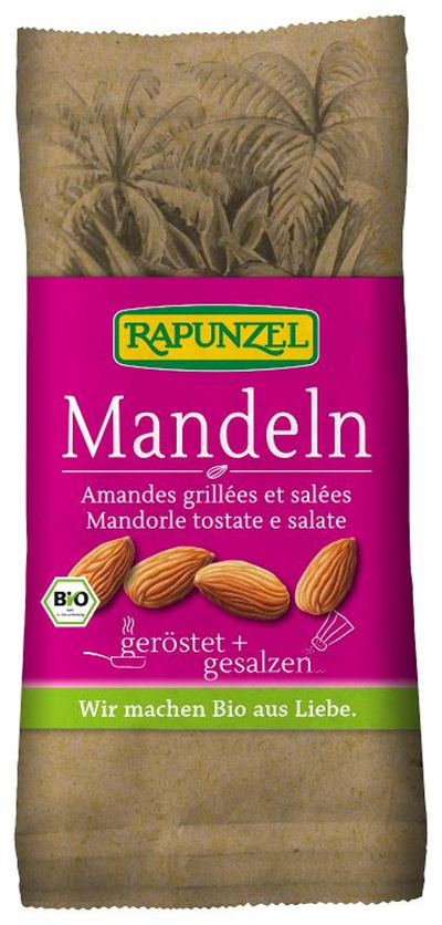 Produktfoto zu Mandeln geröstet, gesalzen 60g