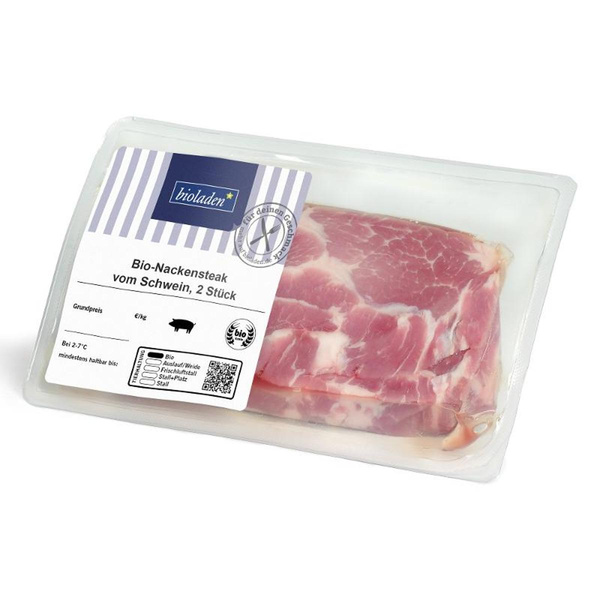 Produktfoto zu Nackensteak vom Schwein, 2 Stück ca 300g_Packung