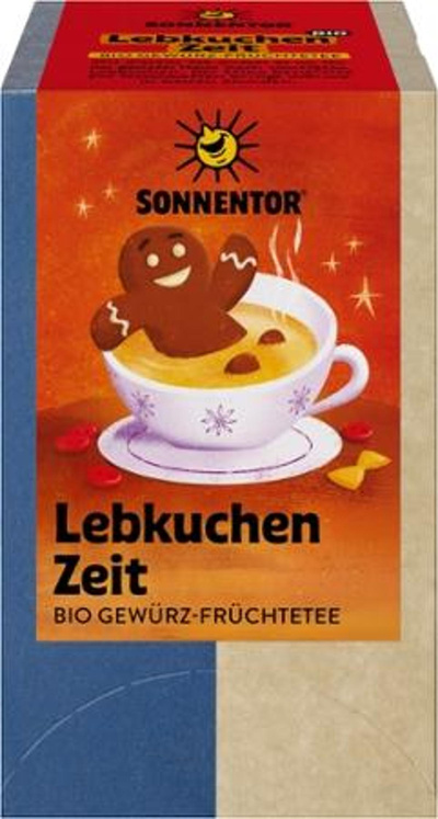 Produktfoto zu Lebkuchen Zeit Tee im Teebeutel