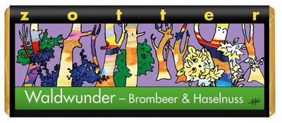 Produktfoto zu Waldwunder - Brombeer & Haselnuss 70g