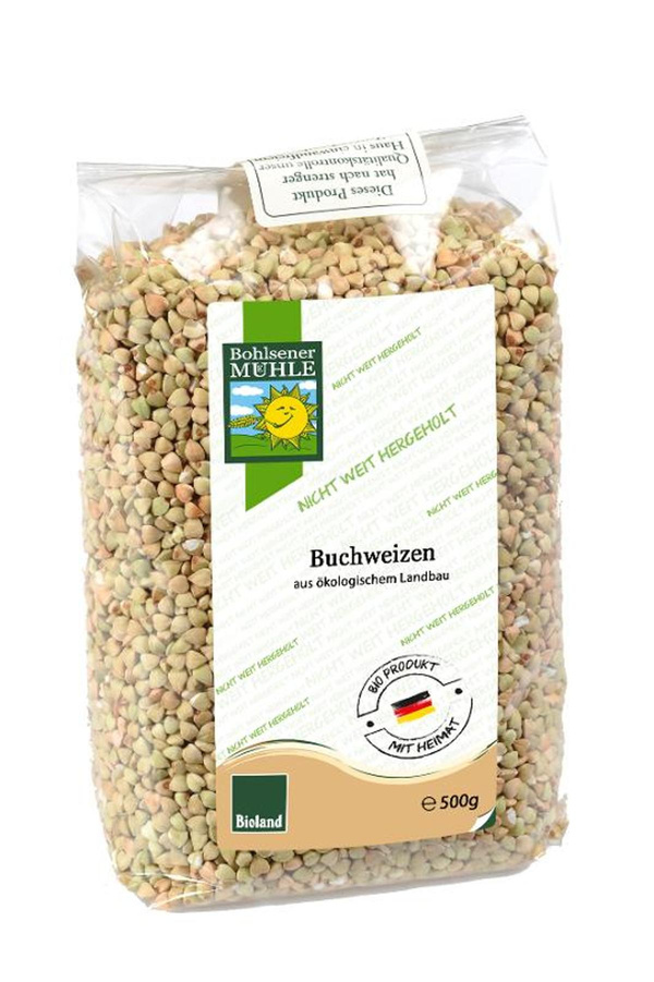 Produktfoto zu Buchweizen, Bioland 500g