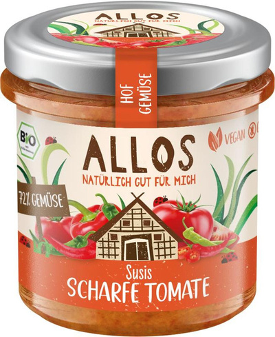Produktfoto zu Hofgemüse Susis scharfe Tomate 135g