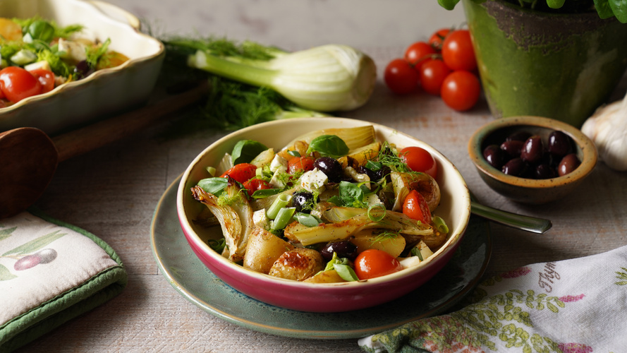 Rezeptbild für Mediterraner Kartoffel-Salat