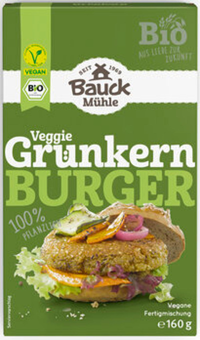 Produktfoto zu Grünkern-Burger (Demeter) vegan 160g