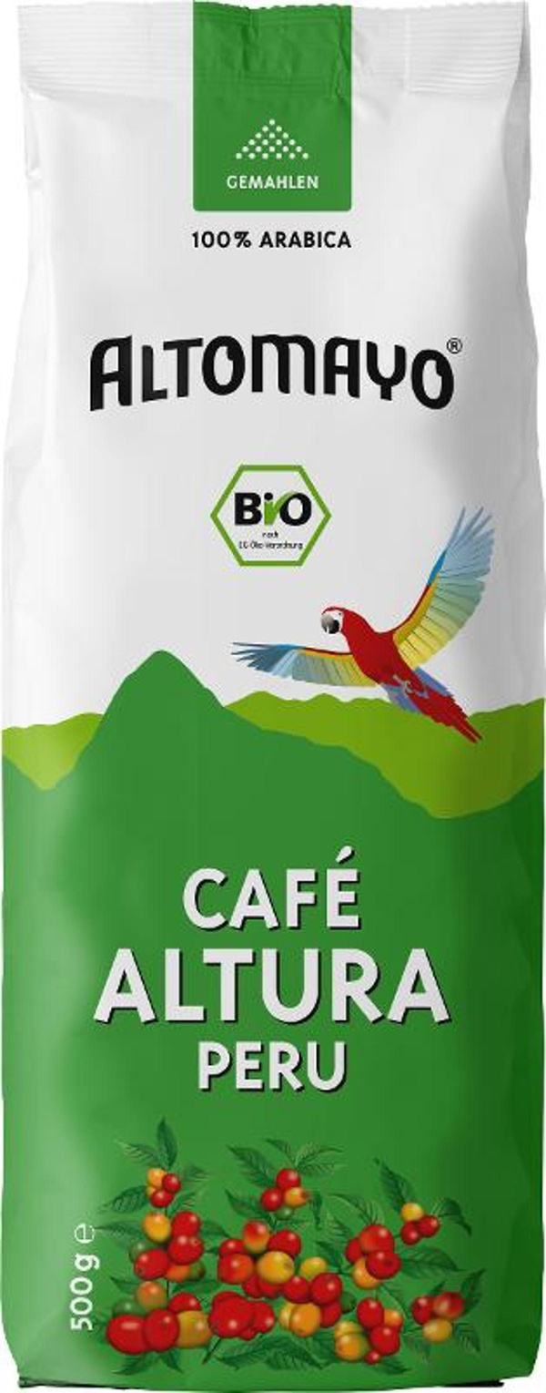 Produktfoto zu Hochland Kaffee Peru, gemahlen 500g