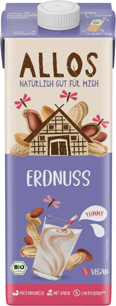 Produktfoto zu Erdnuss - Drink 1L
