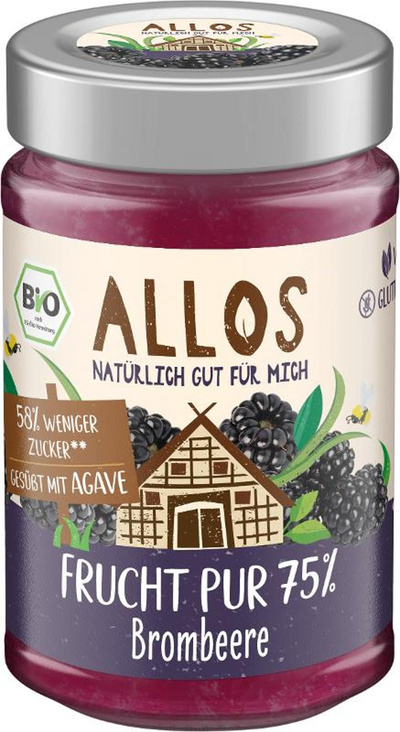 Produktfoto zu Frucht Pur 75% Brombeere 200g