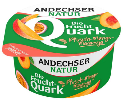 Produktfoto zu Fruchtquark Pfirsich-Mango-Maracuja, 20%