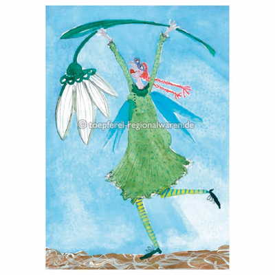 Produktfoto zu Postkarte 51 Schneeglöckchen