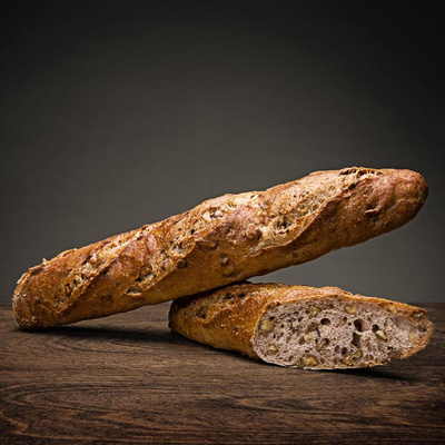 Produktfoto zu Walnussbaguette 250g
