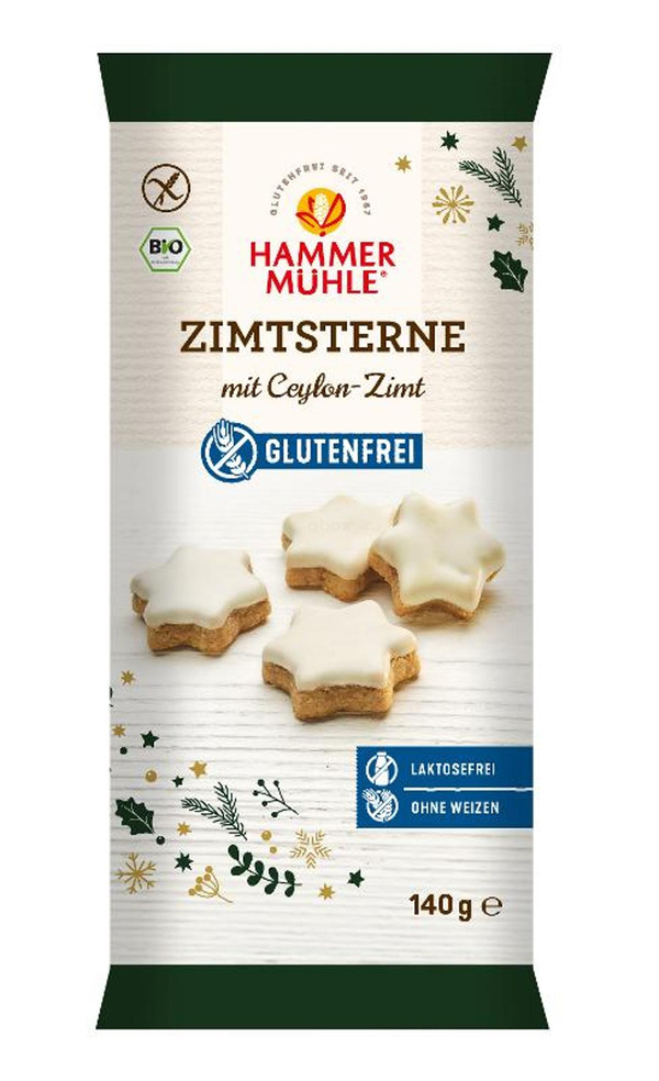 Produktfoto zu Zimtsterne glutenfrei 140g
