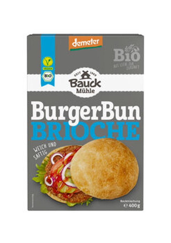 Produktfoto zu BurgerBun Brioche, Backmischung
