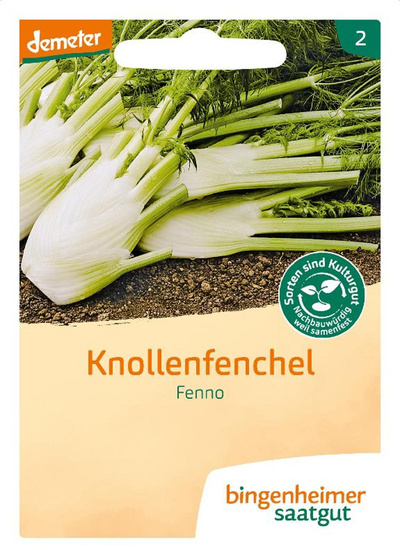 Produktfoto zu Saatgut Knollenfenchel Fenno