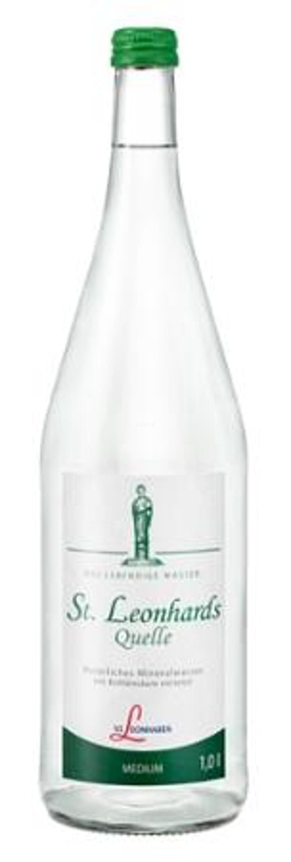 Produktfoto zu St. Leonhard Medium-grün- 6x1L
