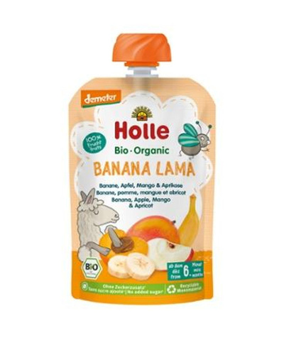 Produktfoto zu Panda Peach - Pouchy Pfirsich, Aprikose & Banane