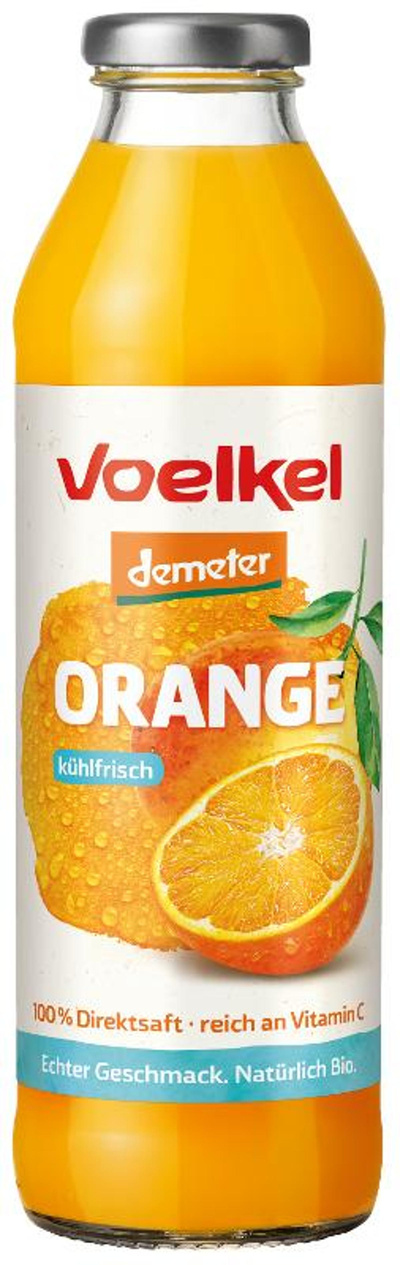 Produktfoto zu Orangensaft 0,5L 100% Direktsaft, Demeter (kühlpflichtig)