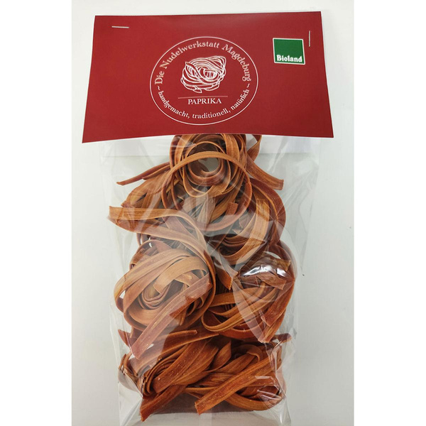 Produktfoto zu Bandnudeln Paprika 220g
