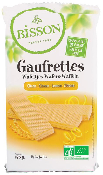Produktfoto zu Gaufrettes - Waffeln Zitrone