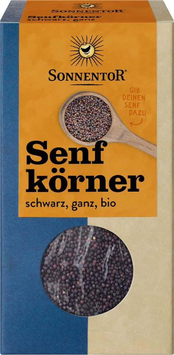 Produktfoto zu Senfkörner schwarz bio 80g