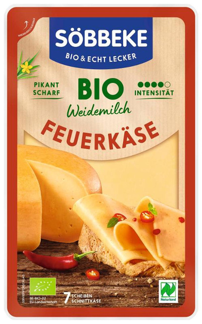Produktfoto zu Feuerkäse in Scheiben 50%