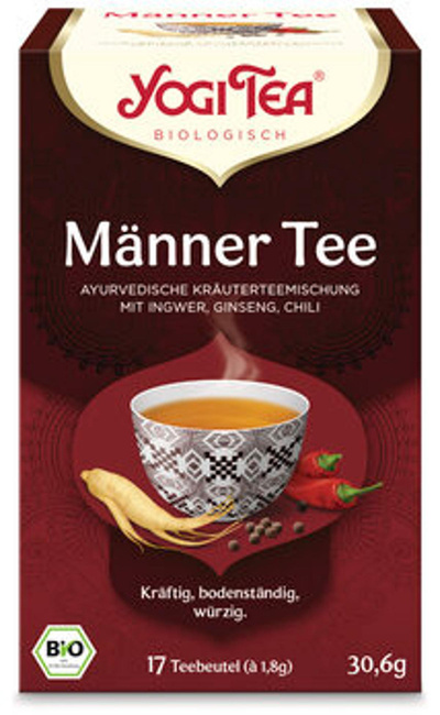 Produktfoto zu YOGI TEA Männer (Btl je 1,8 g)